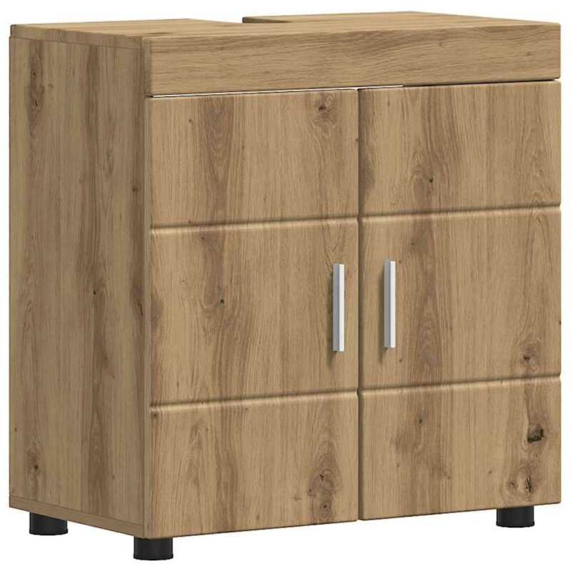 vidaXL Σετ Επίπλων Μπάνιου TULUM Artisan Oak Επεξεργασμένο ξύλο 3398023 - Image 2