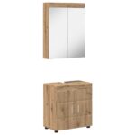 vidaXL Σετ Επίπλων Μπάνιου TULUM Artisan Oak Επεξεργασμένο ξύλο 3398023 - Image 4