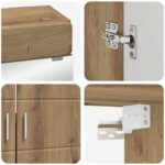 vidaXL Σετ Επίπλων Μπάνιου TULUM Artisan Oak Επεξεργασμένο ξύλο 3398023 - Image 5