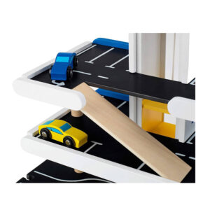 Παιδικό Ξύλινο Γκαράζ Στάθμευσης 3 Επιπέδων Michelin Car Park Klein 3404 - Image 5