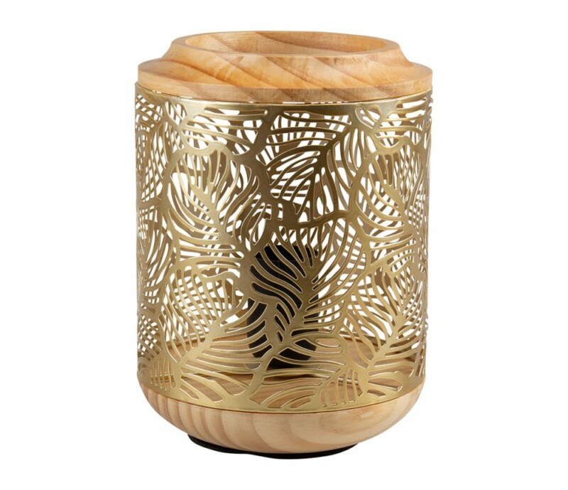 Ostaria Λάμπα μεταλλική ξύλινη 'Minhy' χρυσή E27 max.40w -34110 Ostaria Λάμπα μεταλλική ξύλινη 'Minhy' χρυσή E27 max.40w -34110