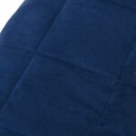 vidaXL Κουβέρτα Βαρύτητας Μπλε 150 x 200 εκ. 11 κ. Υφασμάτινη 350793 - Image 4