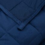 vidaXL Κουβέρτα Βαρύτητας Μπλε 150 x 200 εκ. 11 κ. Υφασμάτινη 350793 - Image 5