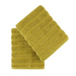 Σετ με 2 Πετσέτες Προσώπου 50 x 90 cm Χρώματος Πράσινο Beverly Hills Polo Club 355BHP2503 - Image 2