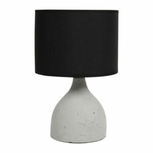 Ostaria Λάμπα Τσιμέντου 'Portland' Γκρι και Μαύρη -36142