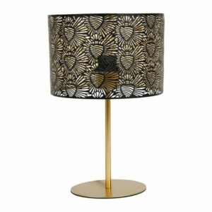 Ostaria Λάμπα Μεταλλική 'Corazon' Μαύρη και Χρυσή -36164