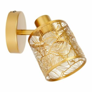 Ostaria Σποτ Φωτιστικό Μεταλλικό Χρυσό 'Calathea' Με Ντουί E14 40w 220-240v Κλάση I -36213