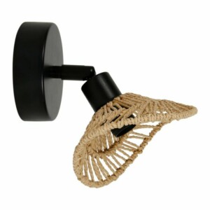 Ostaria Σποτ "Οζανα" Μαύρο Και Φυσικό -36217