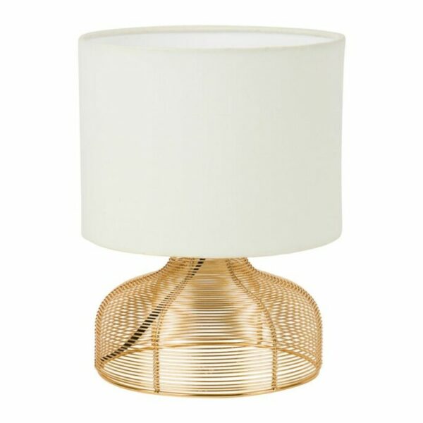 Ostaria Λάμπα Μεταλλική "Lio" Λευκή Χρυσή -37748