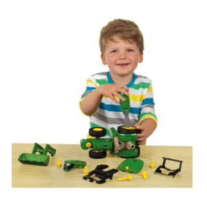 Παιδικό Τρακτέρ με Καρότσα και Ξυλεία John Deer Klein 3906 - Image 2