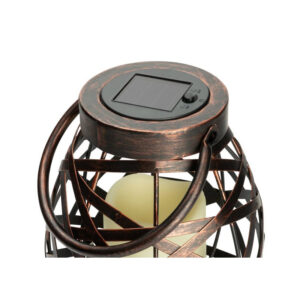 Μεταλλικό Ηλιακό LED Φανάρι Inkazen 40004165 - Image 2