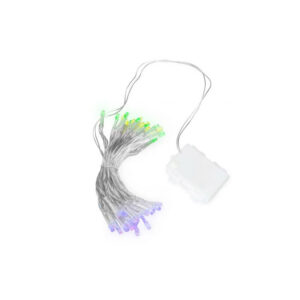 Χριστουγεννιάτικα Πολύχρωμα Λαμπάκια LED Μπαταρίας 50 τμχ Idomya 40004174 - Image 5