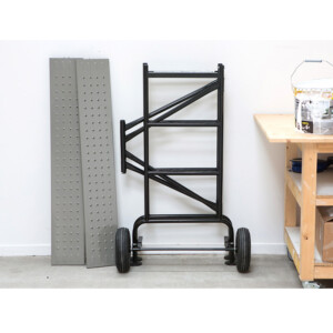 Πτυσσόμενη Ατσάλινη Τροχήλατη Σκαλωσιά 140 x 78 x 135 cm SPM 40020000 - Image 5