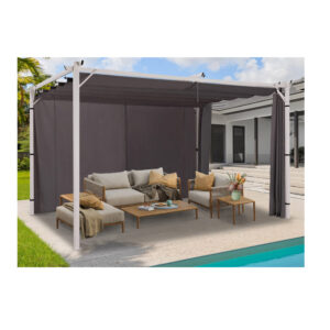 Κουρτίνα Πέργκολας με Ράγα 290 x 215 cm Inkazen 40031409 - Image 4