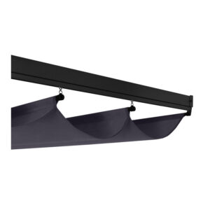 Επιτοίχια Μεταλλική Πέργκολα με Πτυσσόμενη Οροφή και 4 Τέντες 4 x 2.7 m Marina Inkazen 40031437 - Image 3