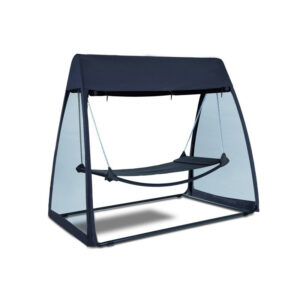 Μεταλλική Μονή Αιώρα - Κούνια με Κουνουπιέρα 255 x 136 x 202 cm Inkazen 40042454 - Image 3