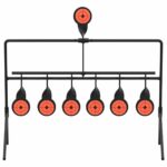 vidaXL Αυτόματος Στόχος από Ατσάλι, 38x20.5x33 εκ. - Μαύρο χρώμα 42013604 - Image 4