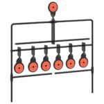 vidaXL Αυτόματος Στόχος από Ατσάλι, 38x20.5x33 εκ. - Μαύρο χρώμα 42013604 - Image 5