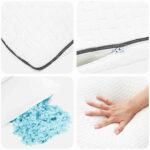 vidaXL Ορθοπεδικό Μαξιλάρι Ύπνου 70 x 50 x 15 εκ με Υποαλλεργικά Υλικά και Ρυθμιζόμενη Άνεση 42020219 - Image 3