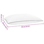 vidaXL Ορθοπεδικό Μαξιλάρι Ύπνου 70 x 50 x 15 εκ με Υποαλλεργικά Υλικά και Ρυθμιζόμενη Άνεση 42020219 - Image 4