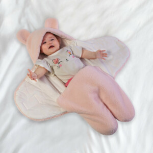 DAS KIDS Υπνόσακος Fleece Relax 80x85 σε Ροζ Απόχρωση 420580854910 - Image 3
