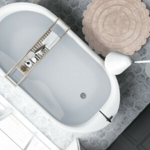 DAS HOME Ταπέτο Στρογγύλκο Διάμετρος 60εκ. σε Απόχρωση Nude 420760900634 - Image 3