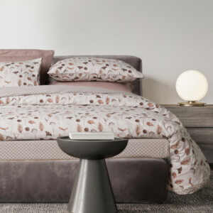 DAS HOME Σετ 3τμχ Σεντόνια Μονά 170x260εκ. Καφέ