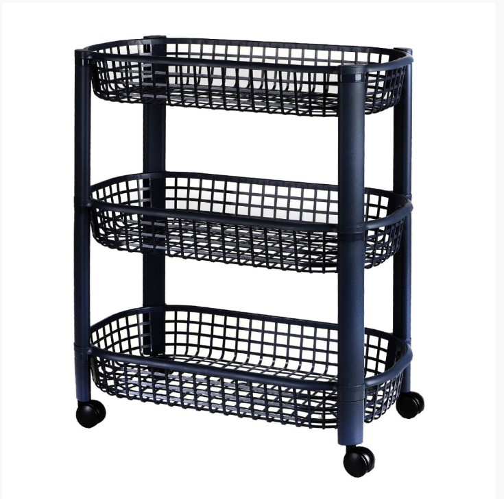 Καρότσι Κουζίνας 3 Επιπέδων 59 x 46 Καρότσι Κουζίνας 3 Επιπέδων 59 x 46