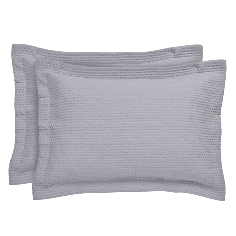 DAS HOME Ζευγάρι Μαξιλαροθήκες Happy Grey σε Γκρι Απόχρωση 533400009635 DAS HOME Ζευγάρι Μαξιλαροθήκες Happy Grey σε Γκρι Απόχρωση 533400009635