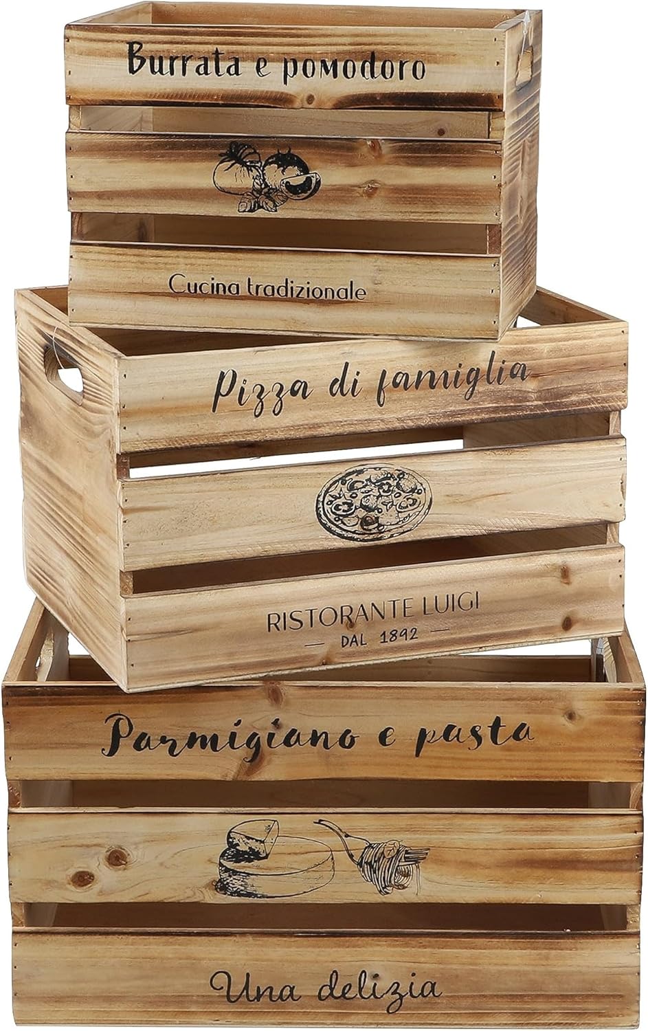 Σετ Ξύλινα Διακοσμητικά Τελάρα 3 τμχ. 18 cm / 20 cm / 22 cm Urban Living 53400 Σετ Ξύλινα Διακοσμητικά Τελάρα 3 τμχ. 18 cm / 20 cm / 22 cm Urban Living 53400