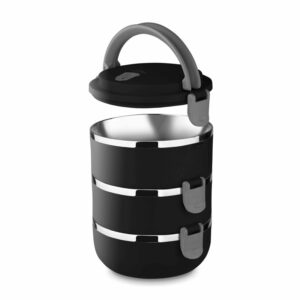 Μεταλλικό Φαγητοδοχείο 3 Επιπέδων 1.2 Lt 14.5 x 20 cm Tadar 5903313428095 - Image 5