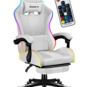 Huzaro Καρέκλα Γραφείου Gaming 70 x 70 x 126 εκ. Force 4.7 White RGB 5903796011937