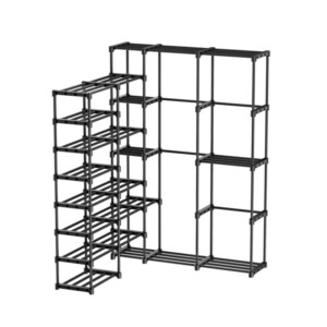 Μεταλλική Κρεμάστρα Ρυθμιζόμενη Keeper 6.0 80 x 150 x 30cm - Μαύρο 5903796013801 MarkAdler - Image 2