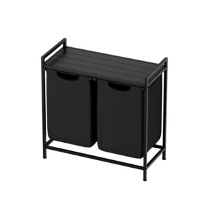 Mark Adler Διπλός Καλάθι Απλύτων Tidy 2.0 Μαύρο 41λ 5903796016116 - Image 2