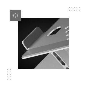 MarkAdler Βάση φορητού υπολογιστή Stand 2.5 με Διαστάσεις 2.5" 5903796016338 - Image 3