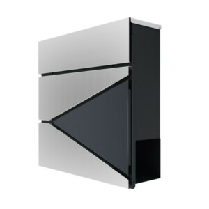 Gregman Γραμματοκιβώτιο Ασημένιο Post 40 με Διαστάσεις 5903796016529