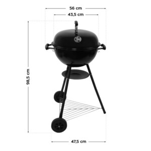 Gregman Ψησταριά 2 σε 1 Ηλεκτρική-Κάρβουνο Roast 60 5903796018967 - Image 5