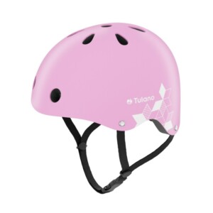 Tulano Ροζ Παιδικό Κράνος Ποδηλάτου & Σκούτερ ABS/EPS 48-52 cm για Ηλικίες από 3 ετών 5903796019339