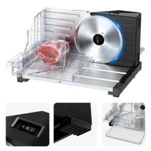 Vertenz Ηλεκτρική Μηχανή Κοπής Αλλαντικών - Τυριών και Ψωμιού Ρύθμιση Κοπής έως 18mm Snip 40 5903796019384 - Image 4