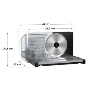 Vertenz Ηλεκτρική Μηχανή Κοπής Αλλαντικών - Τυριών και Ψωμιού Ρύθμιση Κοπής έως 18mm Snip 40 5903796019384 - Image 5