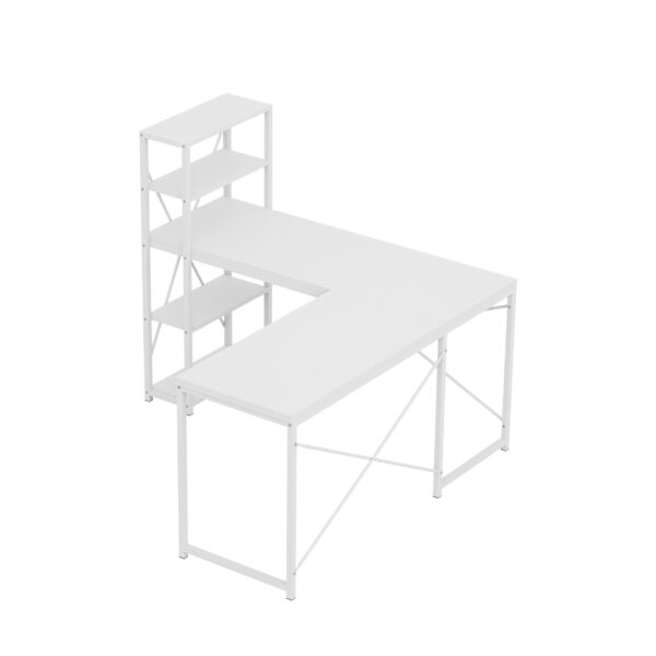 MarkAdler Γωνιακό Γραφείο Leader 150x90 Λευκό 5903796019612