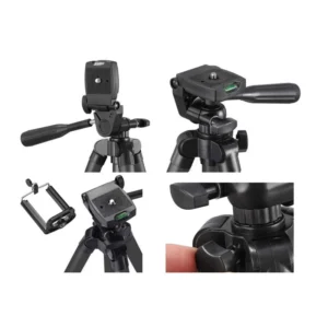 Selfie Stick Τρίποδο Κινητού με Τηλεχειριστήριο Bluetooth Χρώματος Μαύρο Verk Group 5907451332719 - Image 2