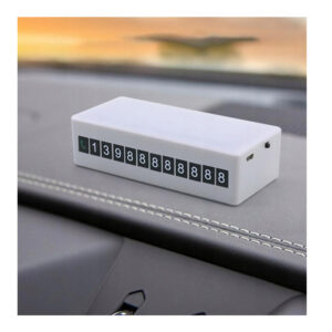 Επαναφορτιζόμενη Μαγνητική Πινακίδα Προσωρινής Στάθμευσης με LED Φωτισμό 11 x 5 x 3 cm Verk Group 5907451345863 - Image 2