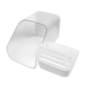 Πλαστική Βάση για Μαχαιροπίρουνα με Υποδοχές για Μαχαίρια 14 x 14 x 24 cm Verk Group 5907451350287 - Image 2