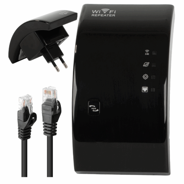 Επαναλήπτης Wi-Fi 300Mbps 2.4G Σημείο Πρόσβασης Υψηλής Ισχύος 5907451351345 VERK GROUP