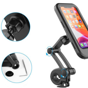 Αδιάβροχη Βάση Κινητού για Ποδήλατο με Περιστροφή 360° και Ασφάλεια Κλειδώματος 5907451358122 Verk Group