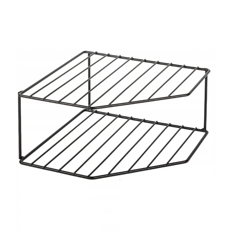 Μεταλλικό Γωνιακό Ράφι Πάγκου Κουζίνας 2 Επιπέδων 12.5 x 25 x 25 cm Verk Group 5907451358498 Μεταλλικό Γωνιακό Ράφι Πάγκου Κουζίνας 2 Επιπέδων 12.5 x 25 x 25 cm Verk Group 5907451358498