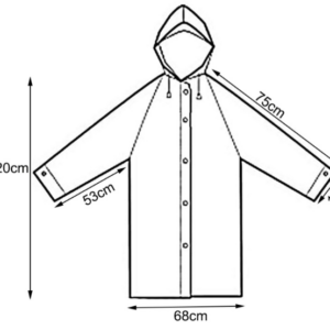 Αδιάβροχο-Κάπα με Κουκούλα Τύπου Mackintosh 5907451365434 VERK GROUP - Image 2
