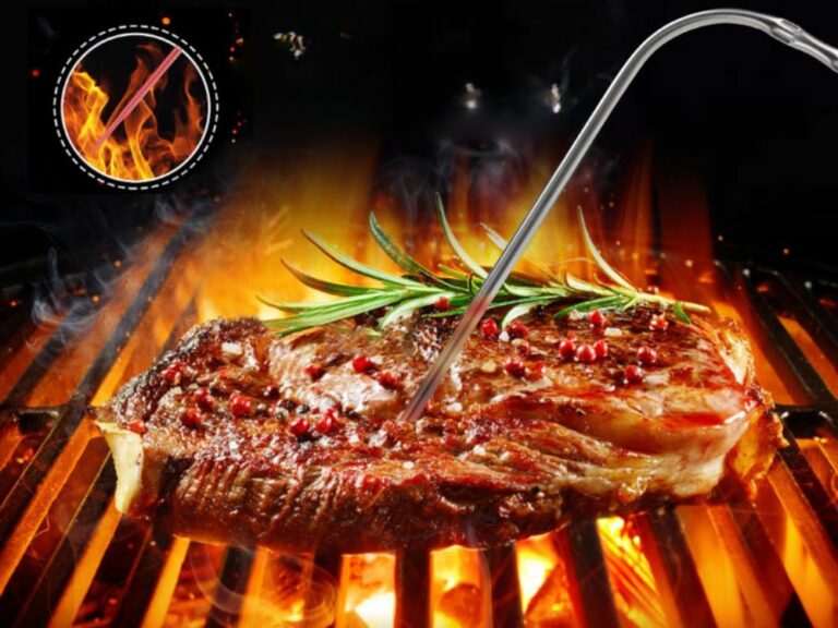 Ψηφιακό Θερμόμετρο Κουζίνας για Κρέας & Μαγειρική (-50°C έως 300°C) 5907451370728 Verk Group - Image 5