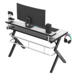 Huzaro Γραφείο Gaming Hero 5.0 Λευκό με Διάστασεις 120x60εκ 5907564629850 - Image 4